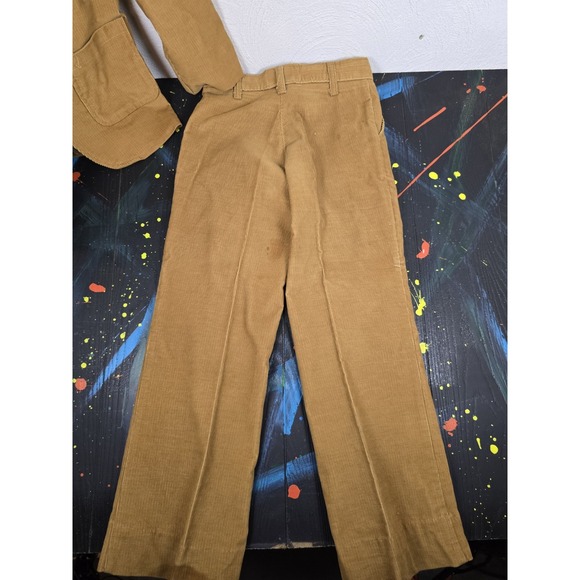 VTG JCPenney Childrens 3 Piece Courdoroy Suit SZ 12 - Picture 11 of 12